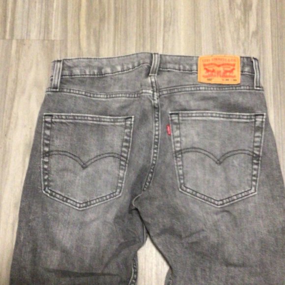LEVIS 502 GREY FADE FACTORY DISTRESSED/FADED W30 L30 - Picture 7 of 7